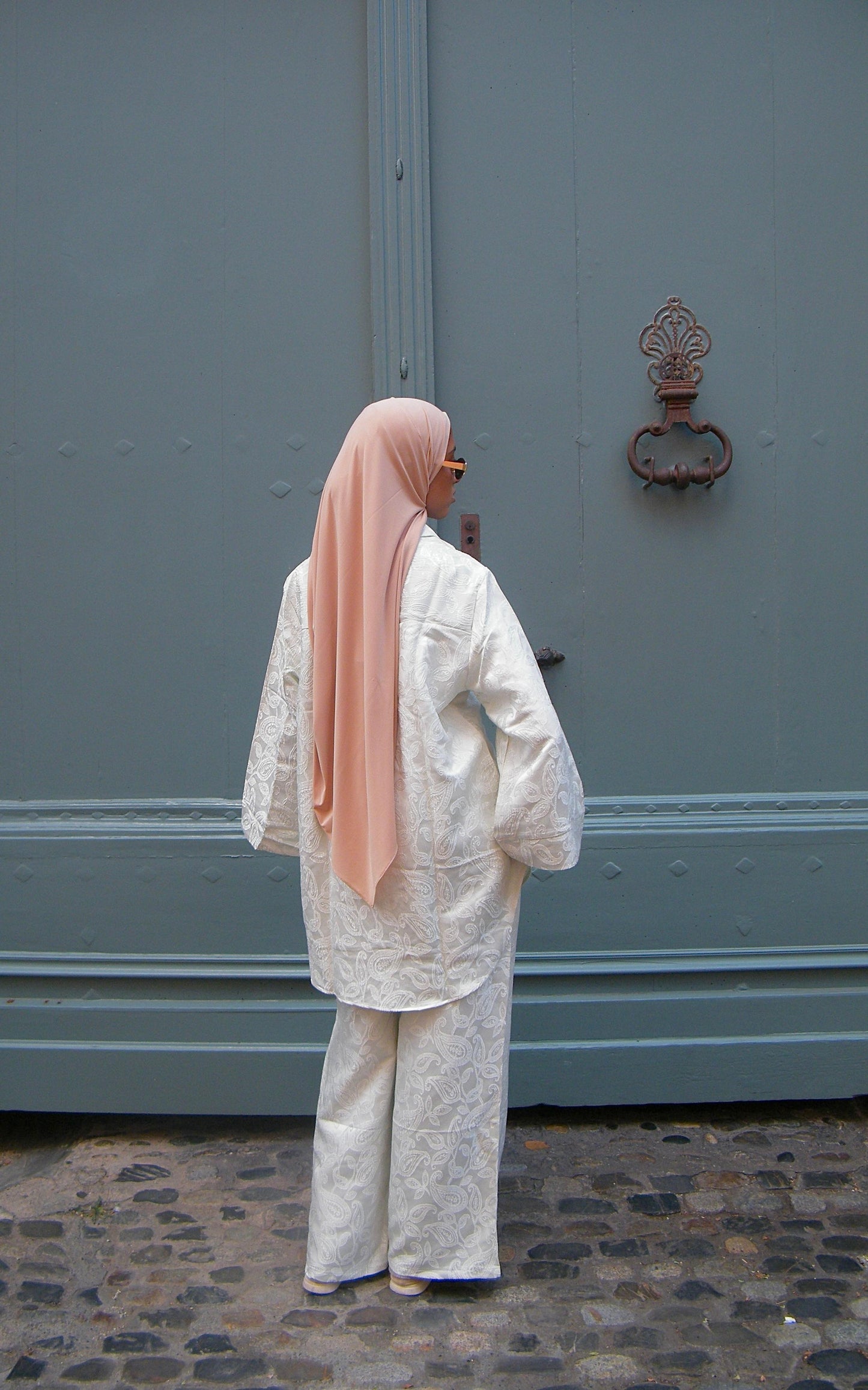 Ensemble Tasnim vert d'eau